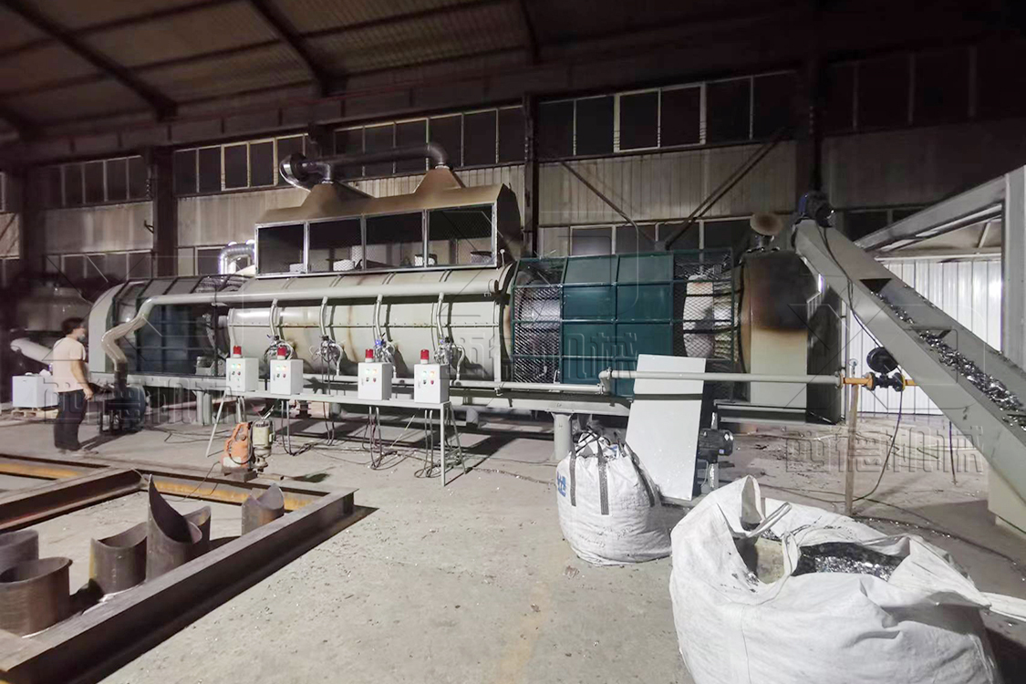 废金属连续式炭化炉