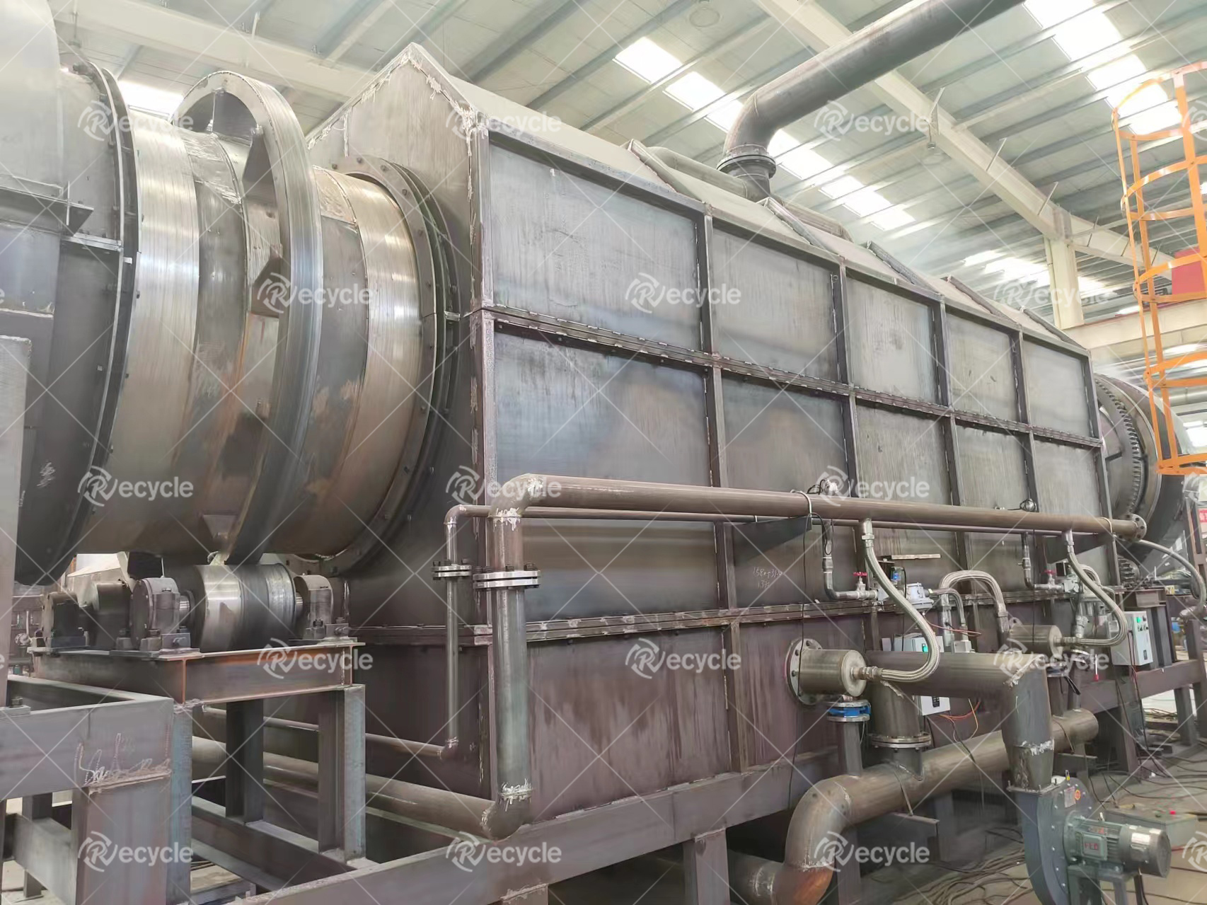 连续式碳化炉的灵活加热选择